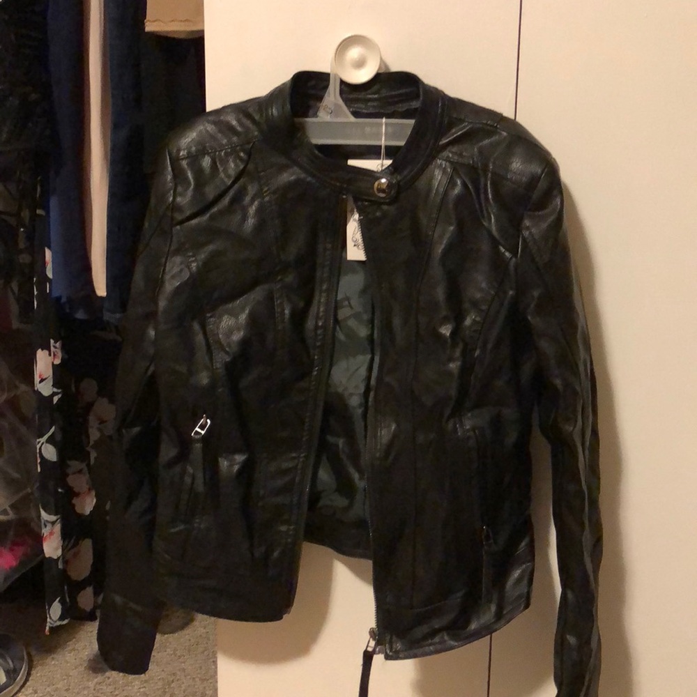 Leather jacket